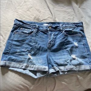 Old Navy Distressed Jean Shorts